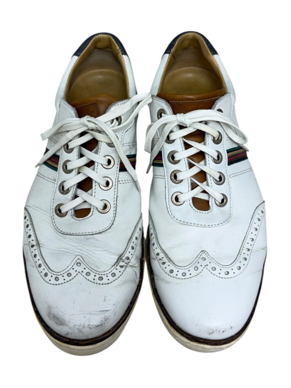 Royal Albatross Kingsman Traditional Wingtip Spikeless Golf Shoe Men's Sz 9 - Picture 2 of 9
